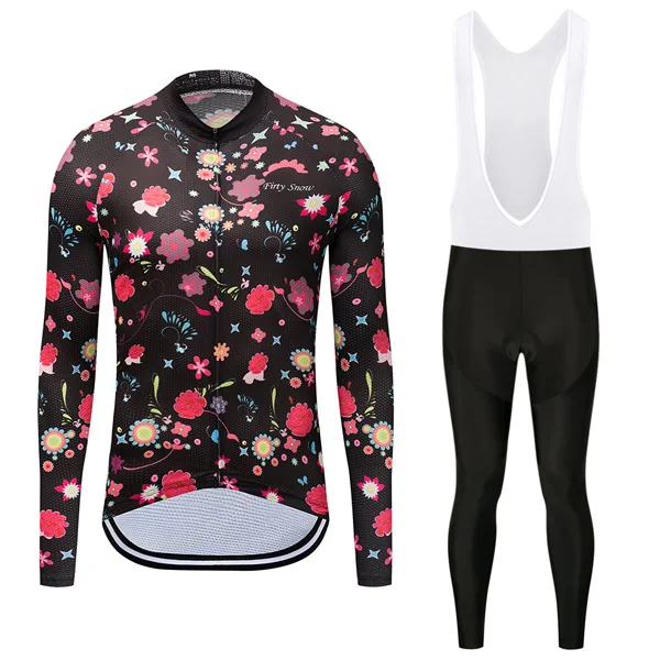 Jersey and Pants 02 Мужская теплая флисовая одежда для горного велосипеда, костюм, зимний Гоночный комплект одежды для велоспорта, Mtb форма, одежда для велосипеда, Джерси, наборы - Цвет: Jersey and Pants 02