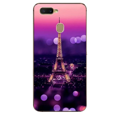 Для OPPO A5S CPH1909 A 5s чехол 6," Роскошный чехол из ТПУ и силикона Чехлы для OPPO AX5S задняя крышка для OPPOA5S Funda Coque - Цвет: w11