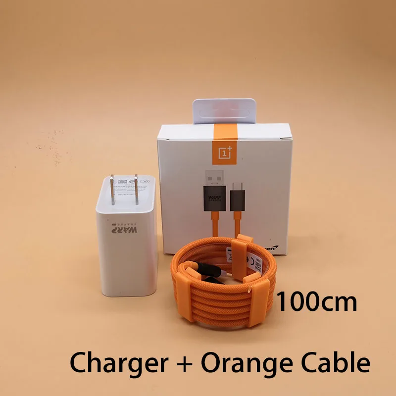Charger X Cable ora Оригинально защитное стекло 7T 7 pro Зарядное устройство 30 Вт Мощность адаптер Warp заряжайте 30 Зарядное устройство кабель 5V 6A для One Plus 7 Pro имеет функцию быстрой зарядки - Тип штекера: Charger X Cable ora