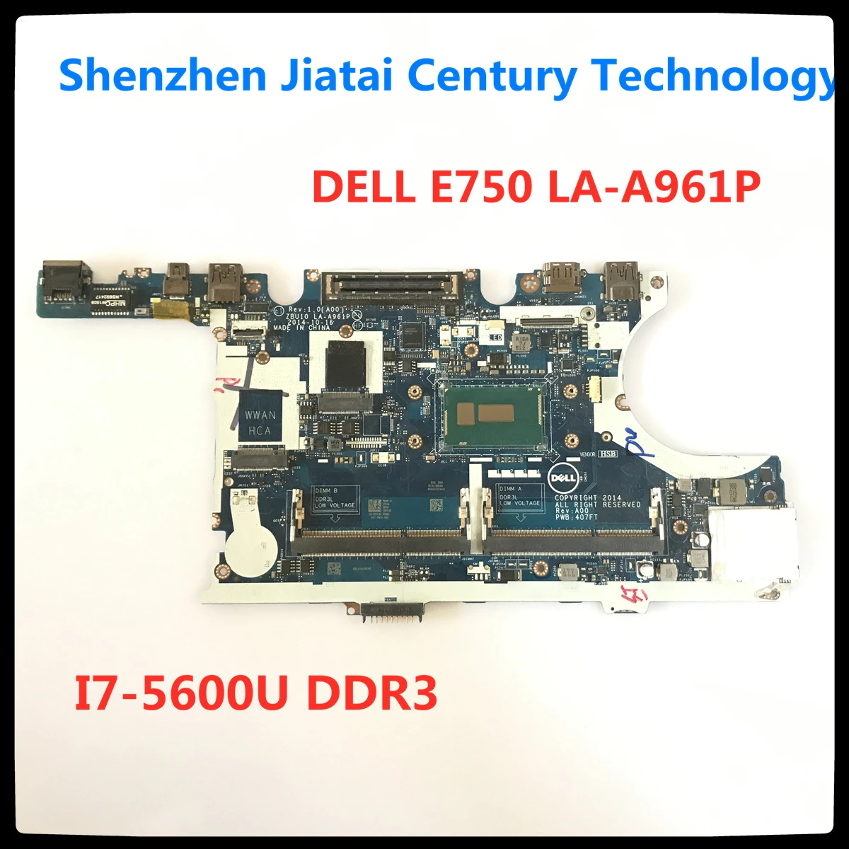 For Dell Latitude E7450 Laptop Motherboard Cn 0y15c1 0y15c1 Zbu10 La 61p I7 5600u Mainboard 100 Tested Original Work Motherboards Aliexpress