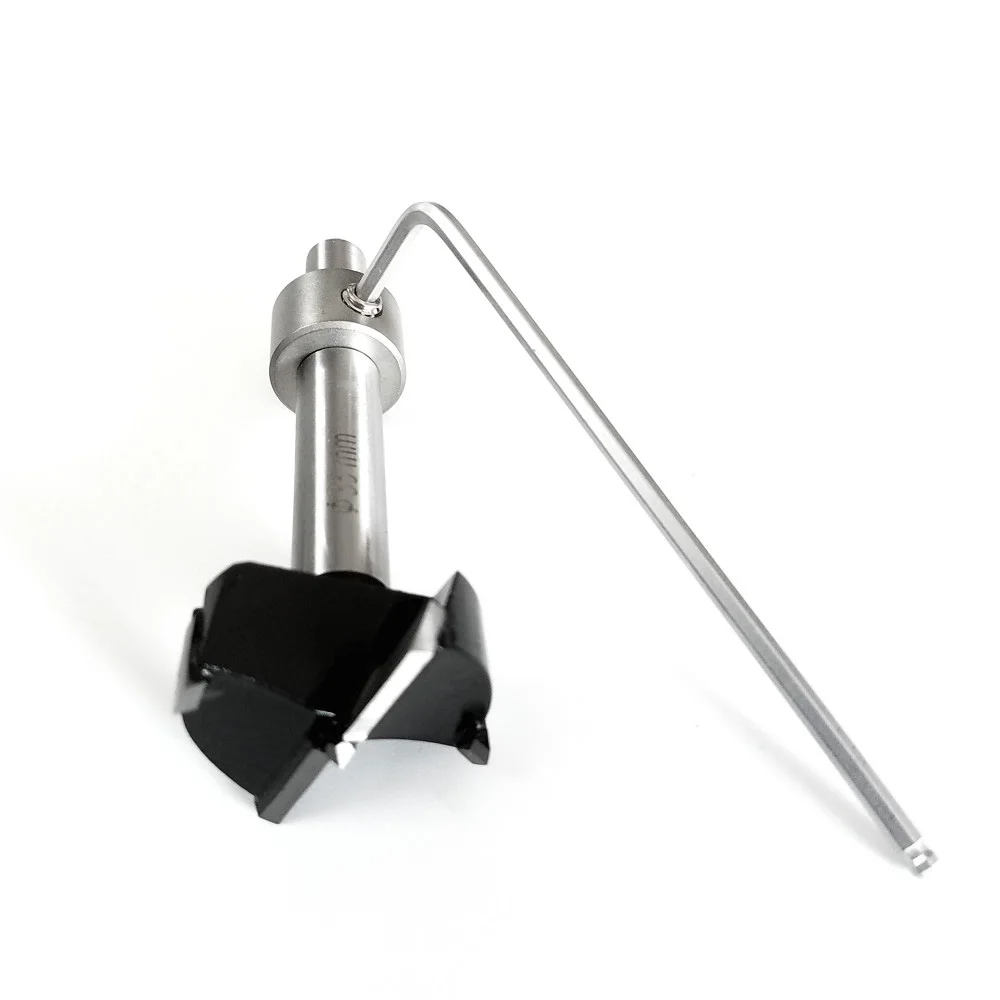 

35mm Hinge Jig Boring Drill Guide Workshop Equipment Hole Opener Limit Ring Tool