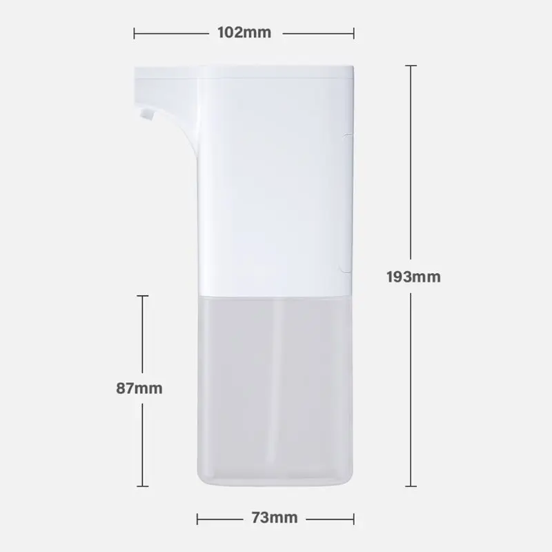  Infrared Sensing Automatic Foam Soap Liquid Dispenser Bathroom Kitchen Touchless - 4000479467833