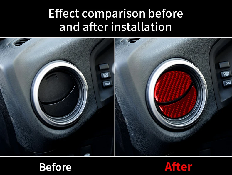 丰田86中控&仪表出风口4件套_04