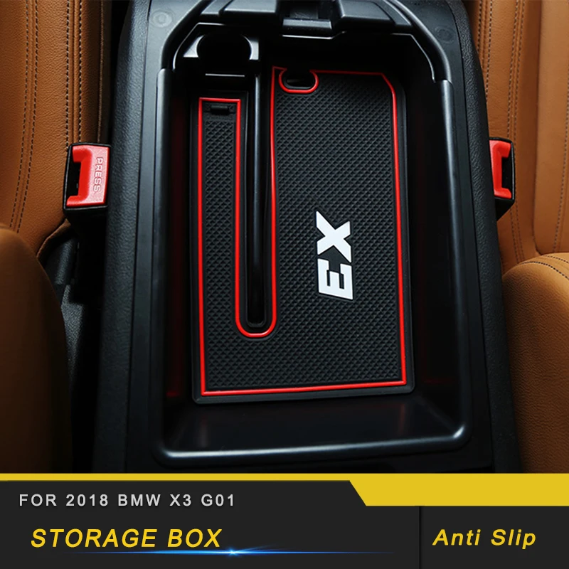 

For 2018 BMW X3 G01 Auto Car Styling Armrest Box Storage Organizing Holder Box Case Stowing Tidying Interior Accessories