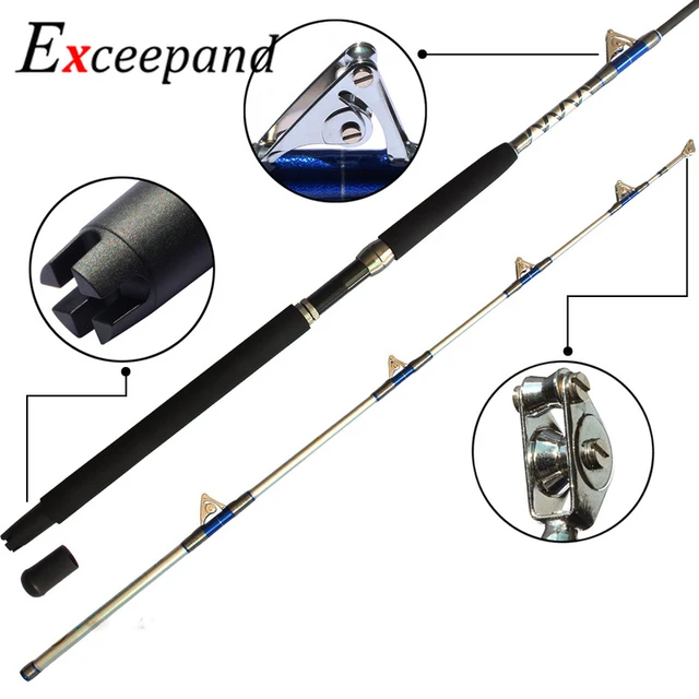 Exceepand 50 Lbs Trolling Fishing Rod 1.8 M - 2.1 M Big Game Heavy