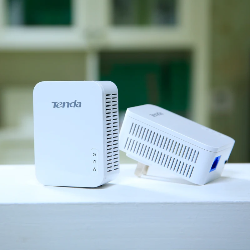 Tenda PH3 1000 Мбит/с Сетевой адаптер питания AV1000 Ethernet PLC Адаптер Комплект гигабитный сетевой адаптер IPTV homeplug AV2