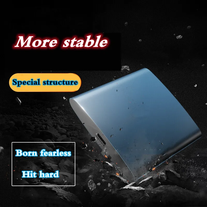 Original High Speed SSD External Hard Drive ssd 8TB 4TB 2TB  TYPE-C Mobile External Solid State Drives for Laptops desktop external hard drive for mac