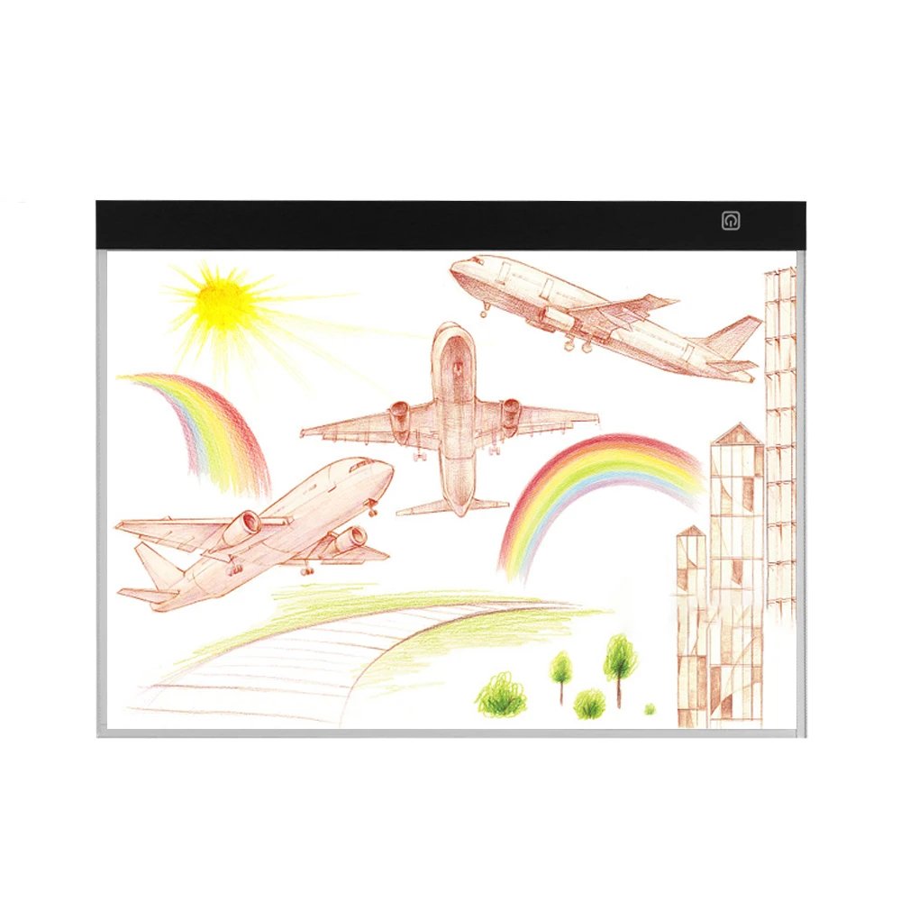 

A3 LED Light Box Tracer USB Powered Tracing Light Pad Board 3 Level Adjustable Brightness for Artists Drawing Sketching Tracing