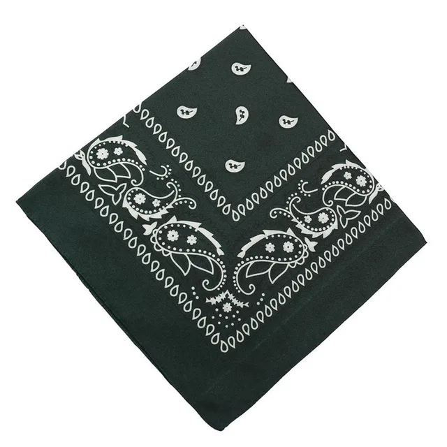 Junvena Cotton Bandanas 12 Packs 22"X 22" Double Sides Printed