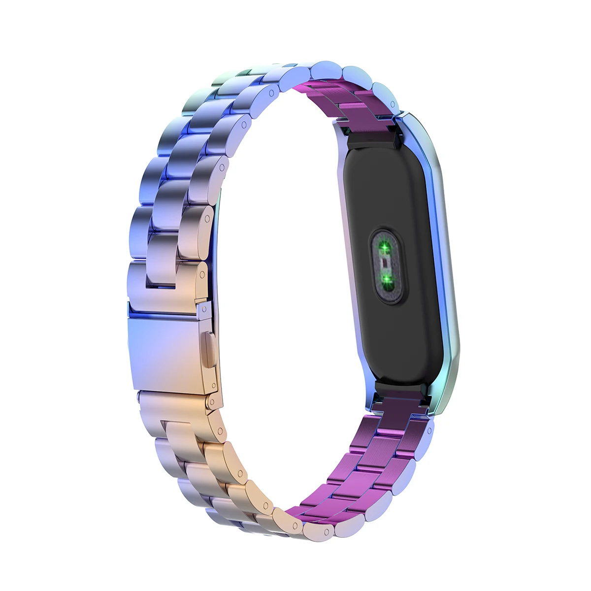 Для Xiaomi Mi Band 4/Band 3, универсальный металлический чехол, ремешок из нержавеющей стали, аксессуары для ремня, браслет Correa
