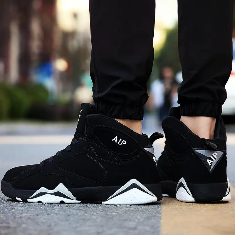 High-top Summer Men\'s Sneakers Children\'s Sports Shoes Mens Sneakers 2020 Trainers Running Shoes Sport Boys Black Walking E-1471