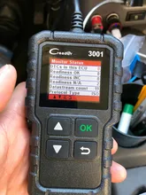LAUNCH-herramienta de diagnóstico de coche X431 Creader 3001, lector de código OBDII/EOBD completo, multilingüe, CR3001, PK ELM 327