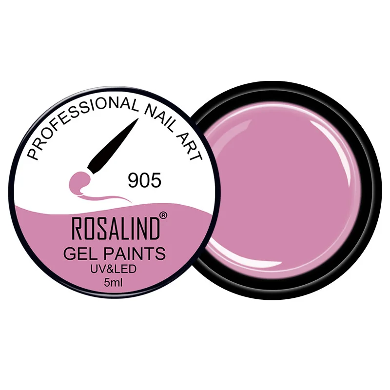 GN10-ROSALIND ROSALIND 5 мл Гель-лак для рисования 142 цветов набор гель-лаков для ногтей для маникюра Сделай Сам верхнее Базовое покрытие Hybird дизайн праймер для ногтей - Цвет: GN10-ROSALIND