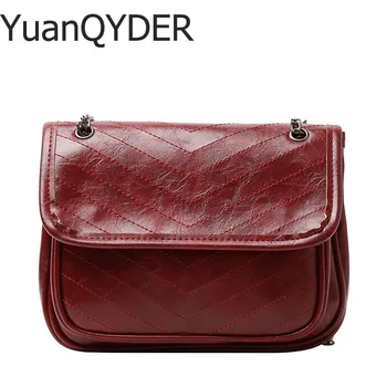 

Luxury Handbags Women Bags Designer Vintage Chain Crossbody Bag for Women Handle Stylish Chain Small Square Shoulder Bag Female