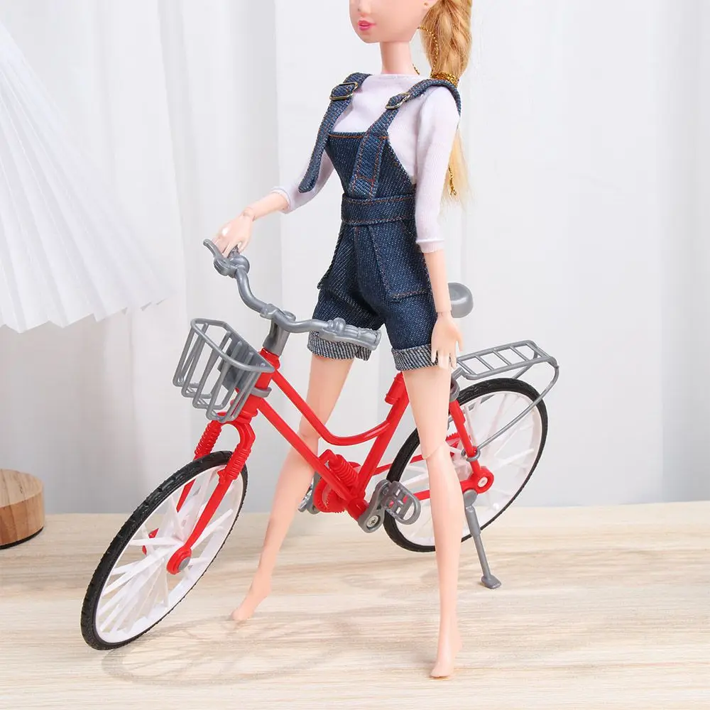 Fashion Suspenders Trousers Outfit Set for 1/6 BJD FR SD Doll Clothes Accessories