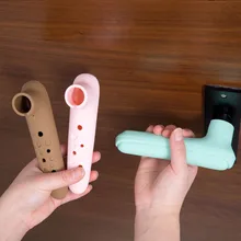 2 шт силиконовые чехлы для дверных ручек, ручка двери, защита от столкновений, Детская безопасность, избегайте столкновений