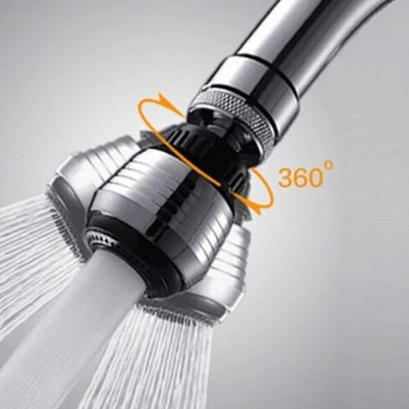 

Swivel 360 Rotate Water Saving Faucet Mixers & Taps Aerator Nozzle Filter Bathroom Kitchen Faucets Accessories