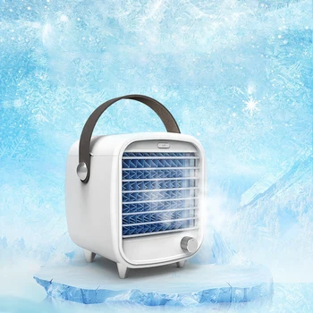 

Portable Mini Air Conditioner Fan USB Easy Cooling Home Office Space Cooler