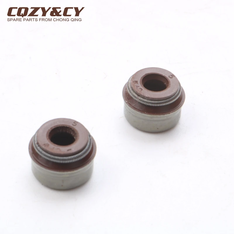 Valve stem oil seal for Aprilia Sport City One 50 125 250 300 Shiver Gt 750 Srv-Srv Abs Atc 850 436438 100669210 4-stroke