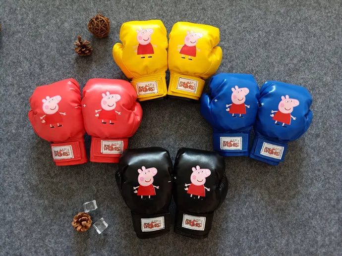 

A Gloves 3-14-Year-Old Fighting Boxing Ultraman CHILDREN'S Kids Free Combat Gloves Training Muay Thai Children Sanda Sand