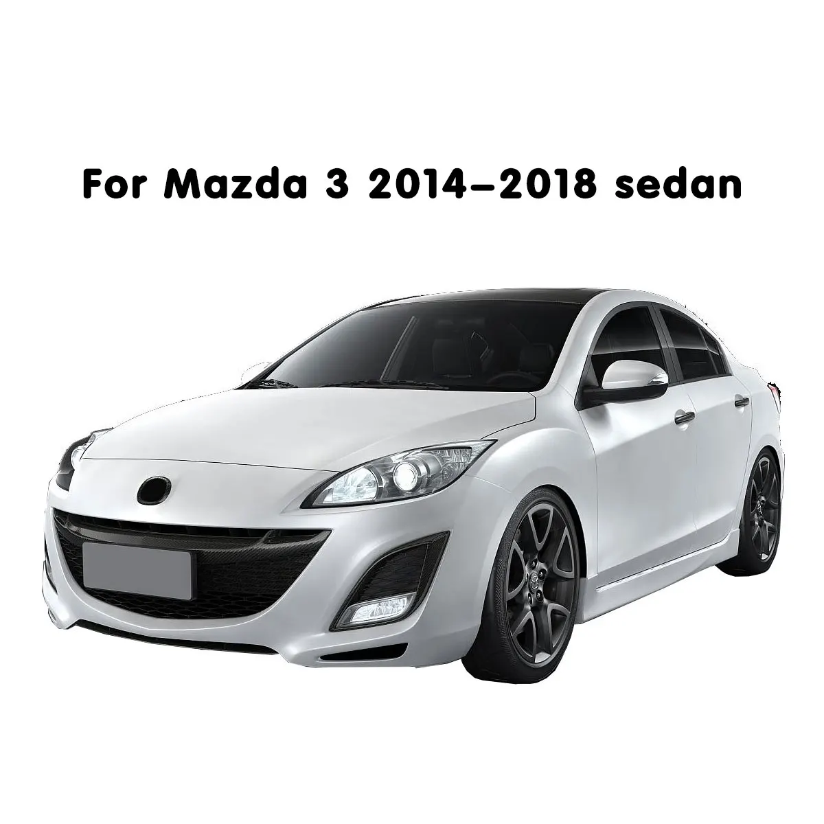 Коврик для багажника автомобиля поднос матовый коврик напольный Mazda 3 модели