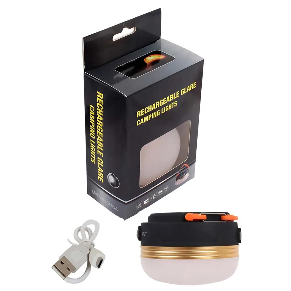 Portable Camping Lights 3LED Mini Lantern Tents Lamp Outdoor Hiking Night Hanging Lamp USB Rechargeable Magnetic LED Night Light 11