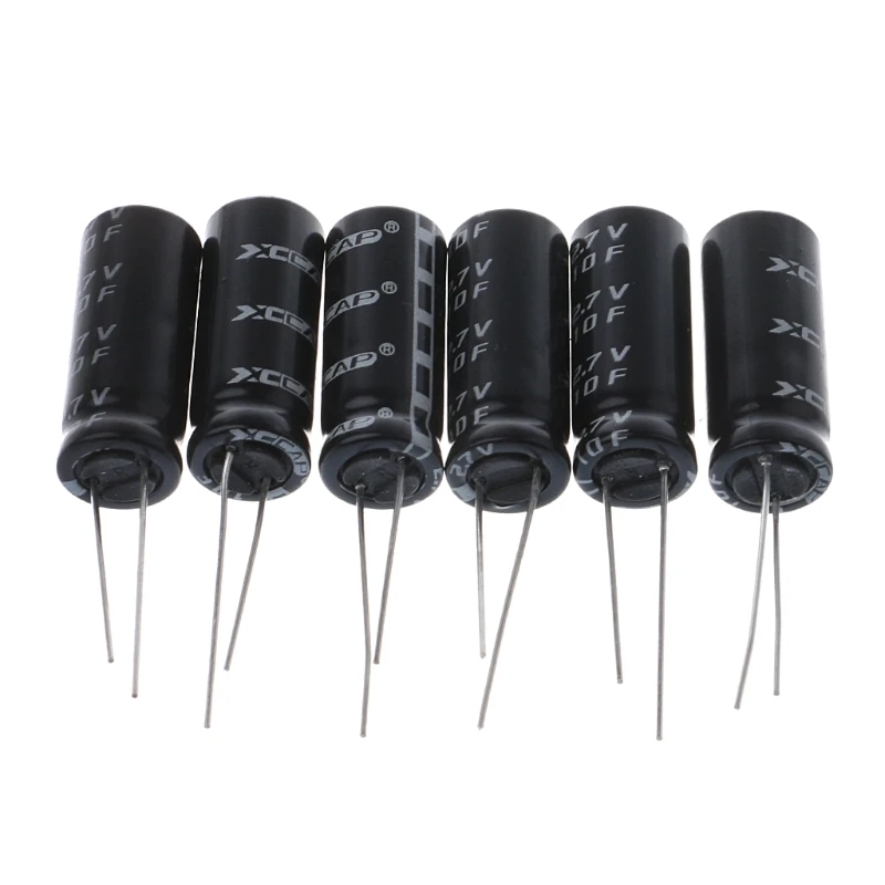 2020 New 6x 2.7V 10F Cylindrical Ultra Super Farad Capacitor High Power Supercap 10x26mm|Replacement Parts & Accessories| - AliExpress