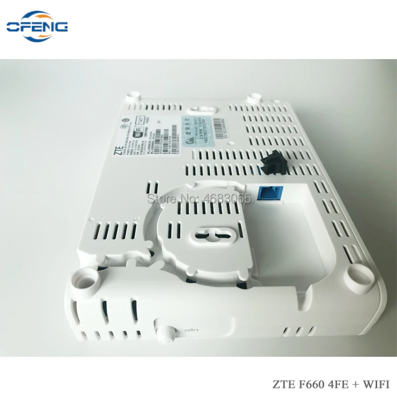 Zte волоконно-оптический модем F660 V5.0 GPON ONU 4FE+ беспроводной Wifi+ USB+ тел, английская прошивка zte zxhn f660 такая же как и F460 ONT