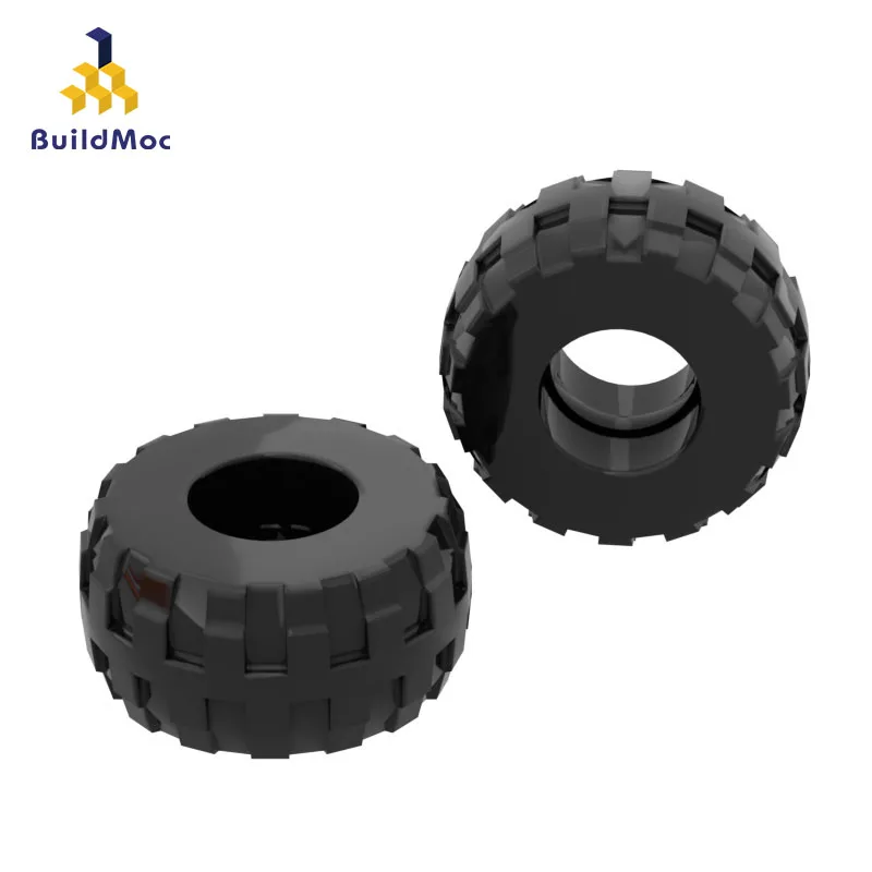 

BuildMOC 56890 24x12mm small tire ldd56890 For Building Blocks Parts DIY Construction Educational Cr