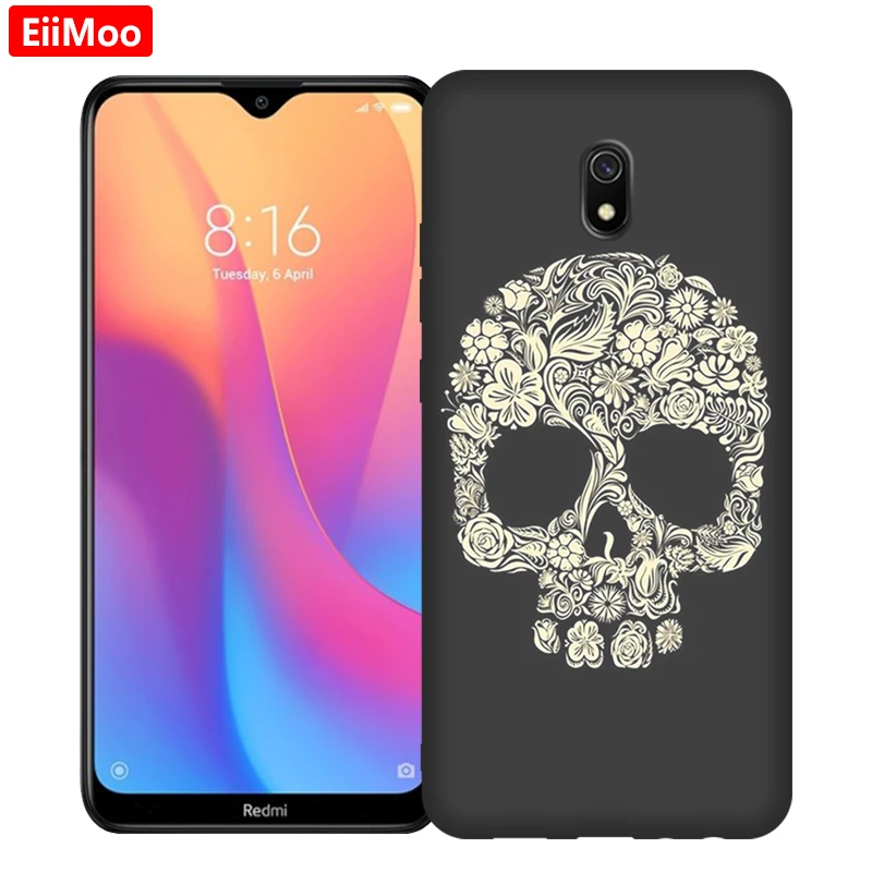Чехол EiiMoo с мультяшным рисунком для Xiaomi Redmi 8A чехол силиконовый задней панели