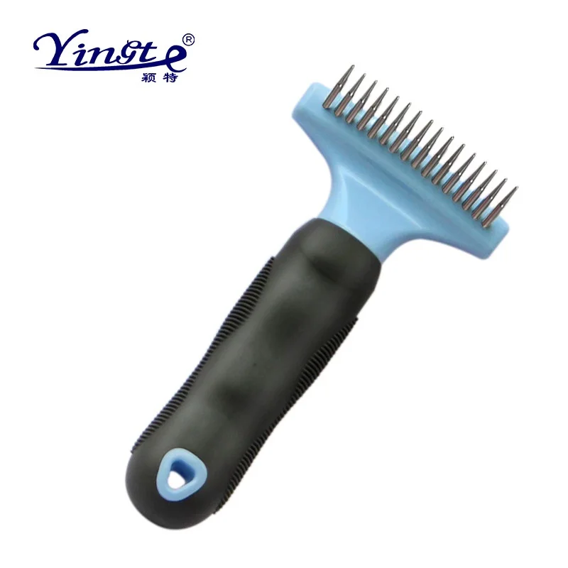 Pet Portable Multifunctional Comb Dog Groming Brushes Dog Hair Flea Lice Remover Comb Beauty Grooming Tools Pet Supplies Product
