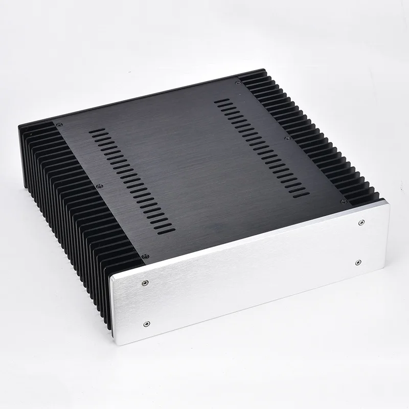 3209 Full aluminum DIY chassis class A power amplifier chassis preamplifier enclosure adapt box 320*90*311mm