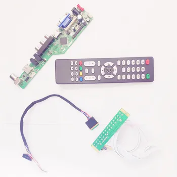 

For LP173WD1-TLP1/TLP3 laptop panel TV53 display controller drive card WLED LVDS 40Pin 1600*900 HDMI VGA USB AV RF 17.3" DIY kit