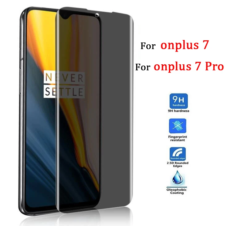 

9D Screen Protector for Oneplus 7 Pro Tempered Glass for Oneplus 6 6T Glass Film One plus 7 Full Cover Anti Scratch Screen Film