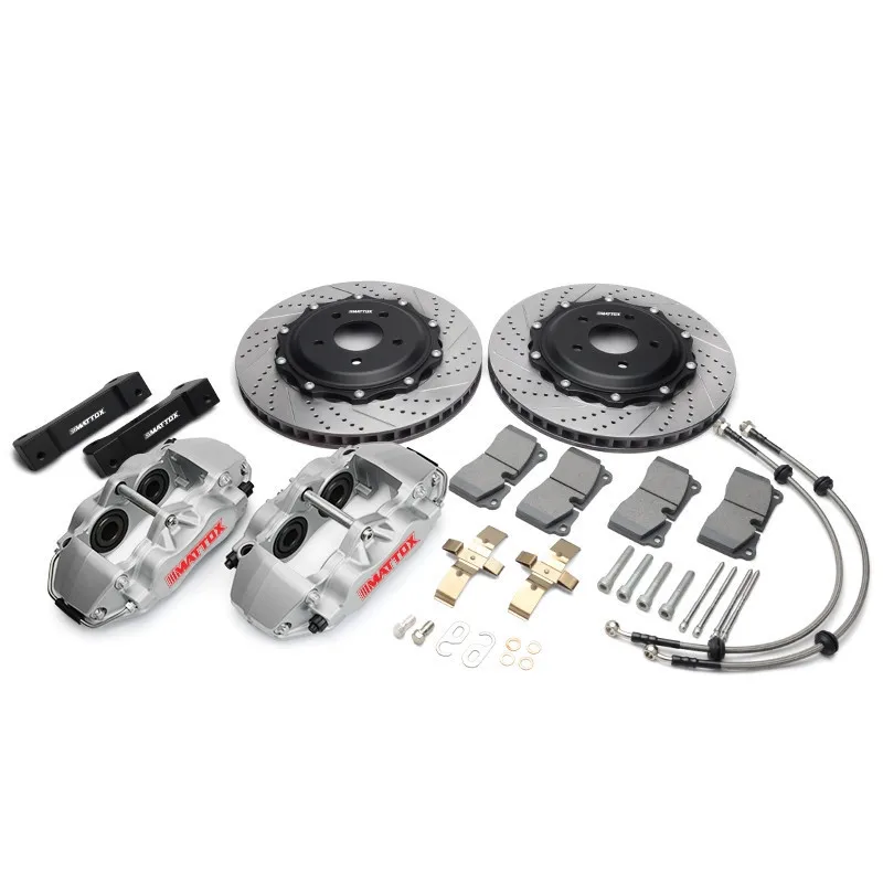

Mattox Brake Kit with 4POT Pistons Caliper 330*28mm Brake Rotor FOR SEAT Leon II 2.0 FSI TDI TFSI 2005 Rim 17 inch