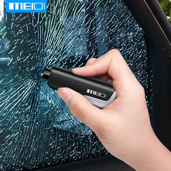 

Car Glass Disassembly Tools Window Breaker for Life saving Escape Seat Belt Cutter Portable Hand-held Disassembly Tools Keychain