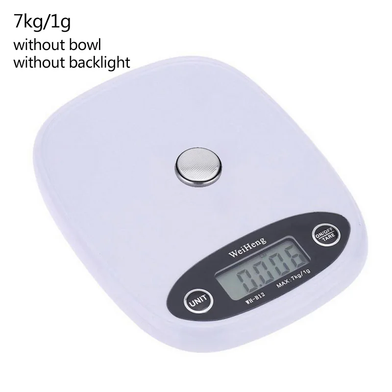 7kg-1g 7 кг/3 кг 0,1/1 г кухонные мини-весы 3 стиля высокой точности ЖК-дисплей цифровой Дисплей весы в граммах весы для Еда ювелирные изделия измерения - Цвет: 7kg-1g