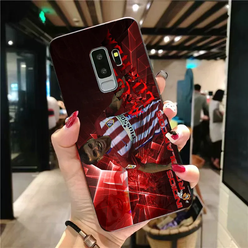 Чехол для телефона Correa чехол для samsung Galaxy S10 S7 Edge DIY прозрачный мягкий TPU Атлетико Мадрид FC для S9 A7 A8 J7 Prime Note10 - Цвет: A2007