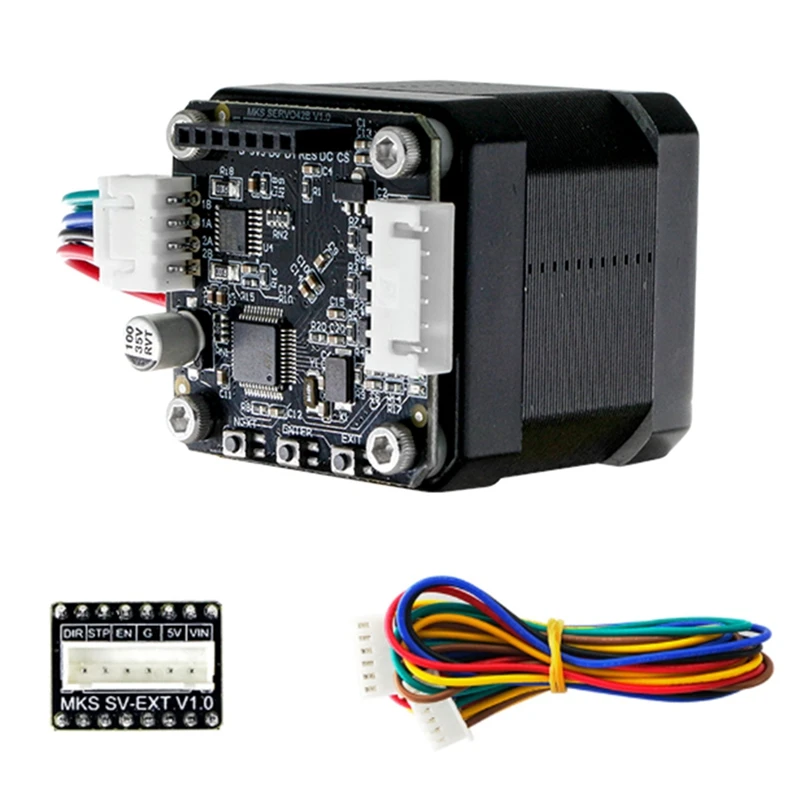 Skup Drukarka 3D Makerbase STM32 pętla zamknięta silnik krokowy NEMA17 MKS SERVO42B zapobiegaj utracie kroku podczas wysokiej opłacalna dla MKS Ge