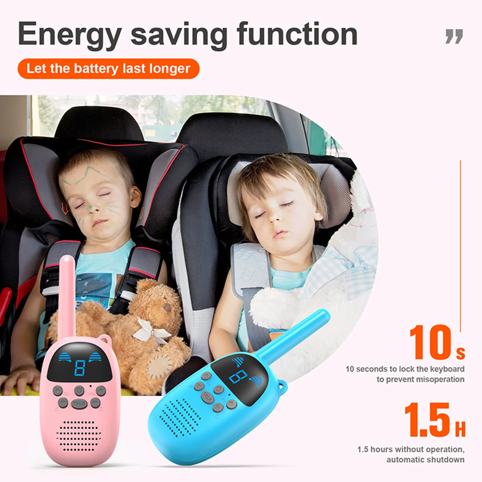 

1Pair Kids Toys Talkie Walkie Scanner UHF Walkie Talkie Two Way Radio Station Radio Comunicador Walkie-talkie For Children Gift