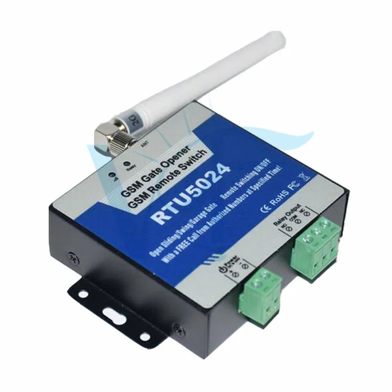 2G GSM открывалка для ворот автоматические операторы дверей дистанционный переключатель контроль доступа открывалка для двери удаленно разблокировка по бесплатному телефонному звонку RTU5024