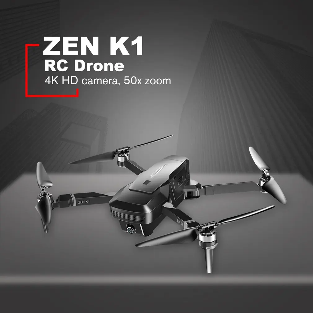 Дрон K1 gps RC с 4K HD двойной камерой управление жестами 5G Wifi FPV Бесщеточный двигатель полёт 2,4G Дрон