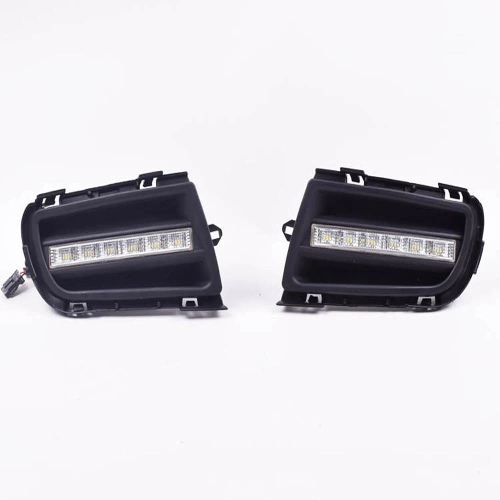 Для Mazda 6 2006 2007 2008 2009 дневной ходовой светильник светодиодный DRL противотуманный светильник дальнего света s Аксессуары для переднего бампера