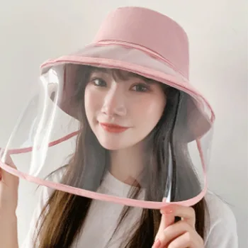 

Anti-Saliva Anti-Splash Hat Dustproof Full Face Clear Shield Protection Cover Protective Accessories