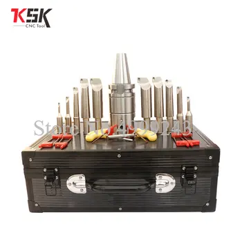 Cheap High Precision NBJ16 Boring Head System HSK63A R8 MTA 3 MTA4 MTA5 BT30 BT40 BT50 SK40 SK M16 Holder 8pcs 16mm Boring Bar Rang