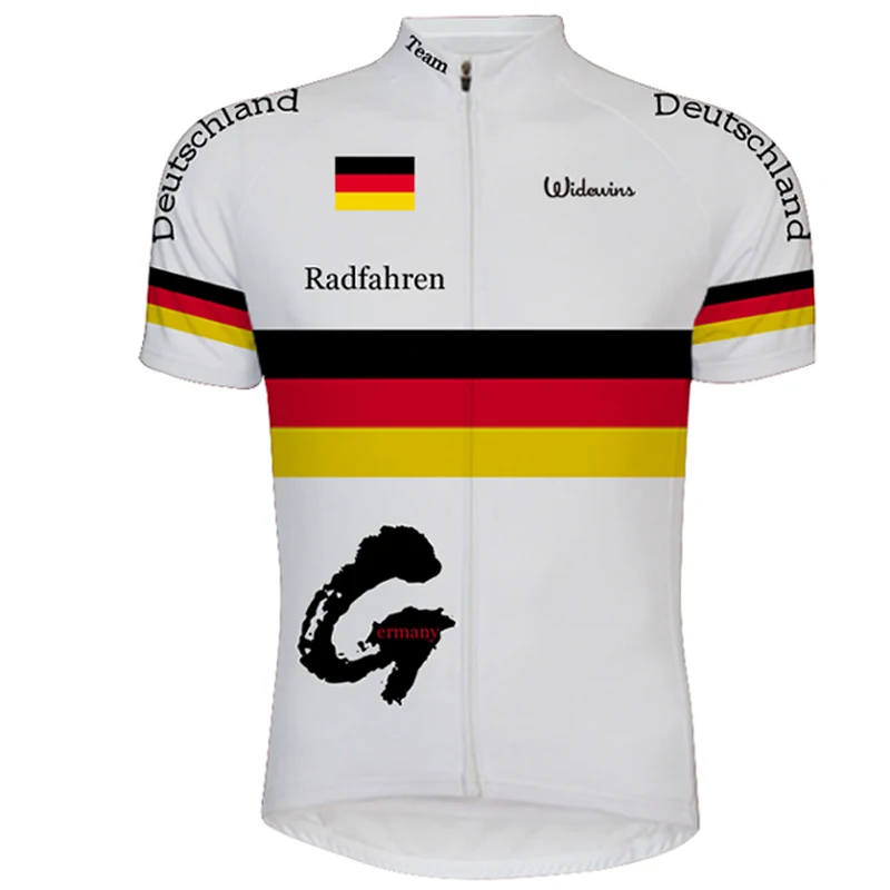 thumbnail image 1 of Maillot de ciclismo unisex transpirable del equipo nacional de España, ropa de ciclismo ecológica antibolitas para primavera, ropa de ciclismo para equipos de carretera, 1 of 5
