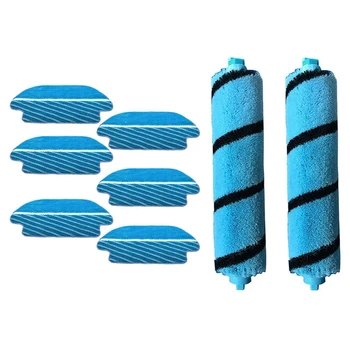 

2Pcs Drum Robot er Accessories for Conga 3490 4090 5090 & 6Pcs for Cecotec Conga 3490 Robot Vacuum Cleaner Cloth