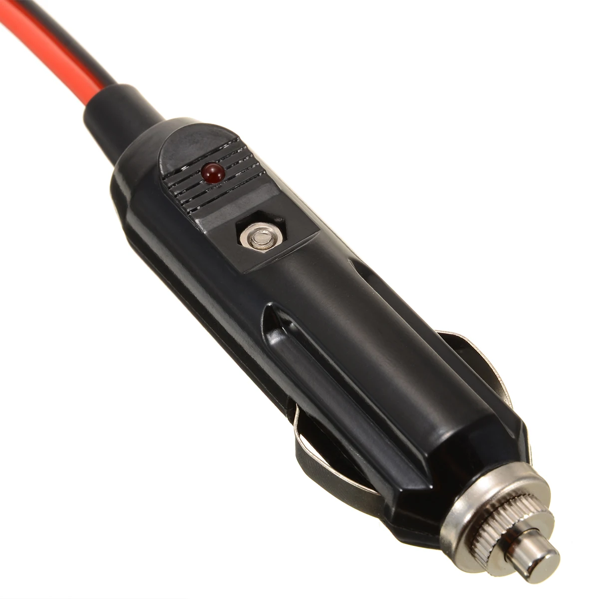 12V/24V 15A Car Auto LED Male Cigarette Lighter Socket Plug Connector with Fuse&Wire Power Charger Adapter Socket Plug For Car