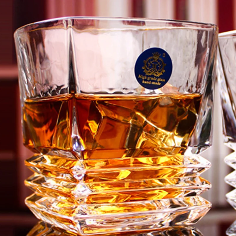 Хрустальный стакан для виски|glass cup|whiskey glasscrystal whiskey glass |
