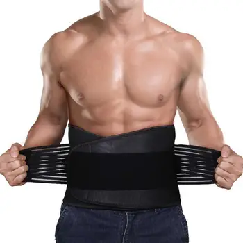 

Medical Waist Belt for Back Pain Waist Trainer and Back Support Slim Fit Jogging Belt Adjustable Neoprene Flat Stomach Shapers